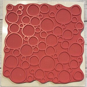 Vacker stämpel från min personliga samling. Designen heter Stepping Stones. Varsamt använd.