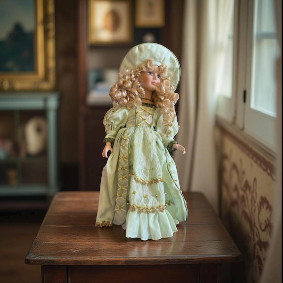Melissa Collection Hollylane Porcelain Doll – Exquisite Vintage