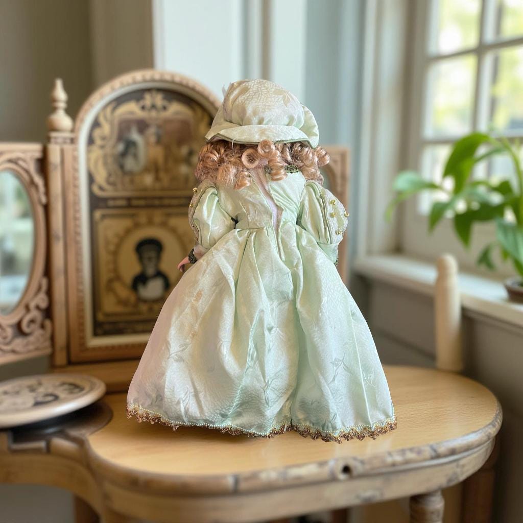 Melissa Collection Hollylane Porcelain Doll – Exquisite Vintage