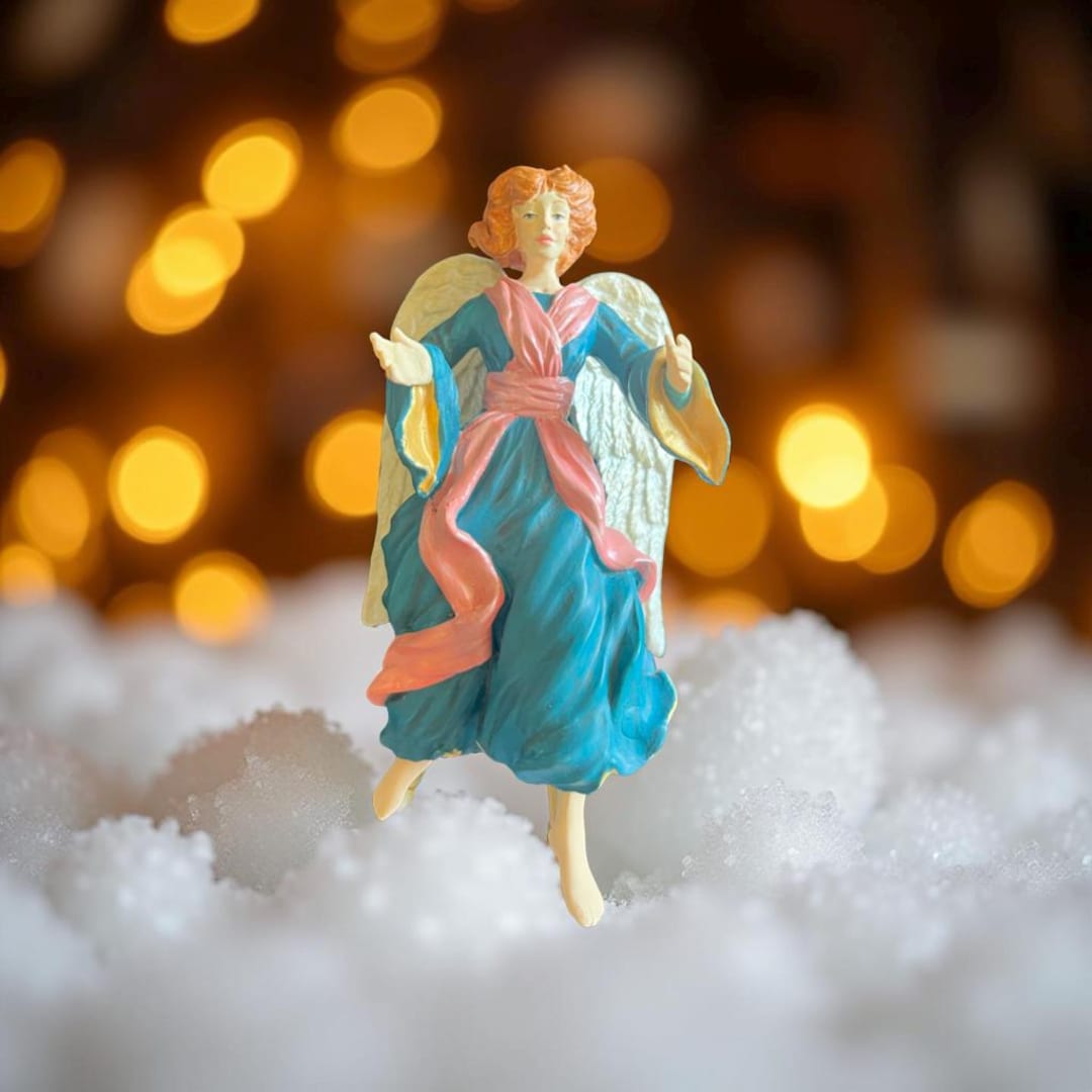 1996 Hallmark Keepsake “glad tidings” Angel Ornament by Joyce lyle ...
