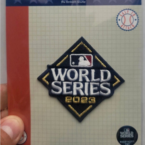 Official 2023 World Series Patch - Texas Rangers Arizona Diamondbacks - World Series Champions