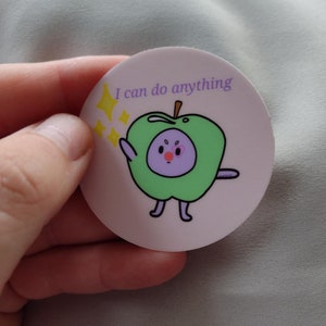 Mignon je peux tout faire autocollant