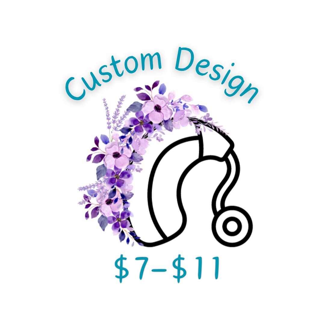 Custom**your Choice** Cochlear Implant Skins - Etsy