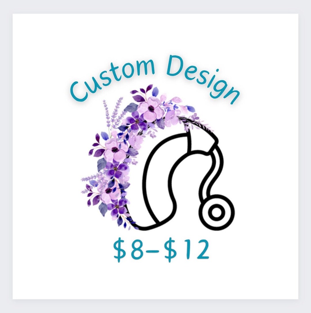 Custom**your Choice** Cochlear Implant Skins - Etsy