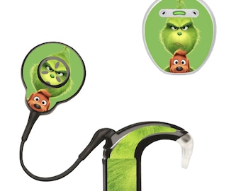 Green Monster, Cochlear Implant Stickers: Nucleus, Osia, Sonnet