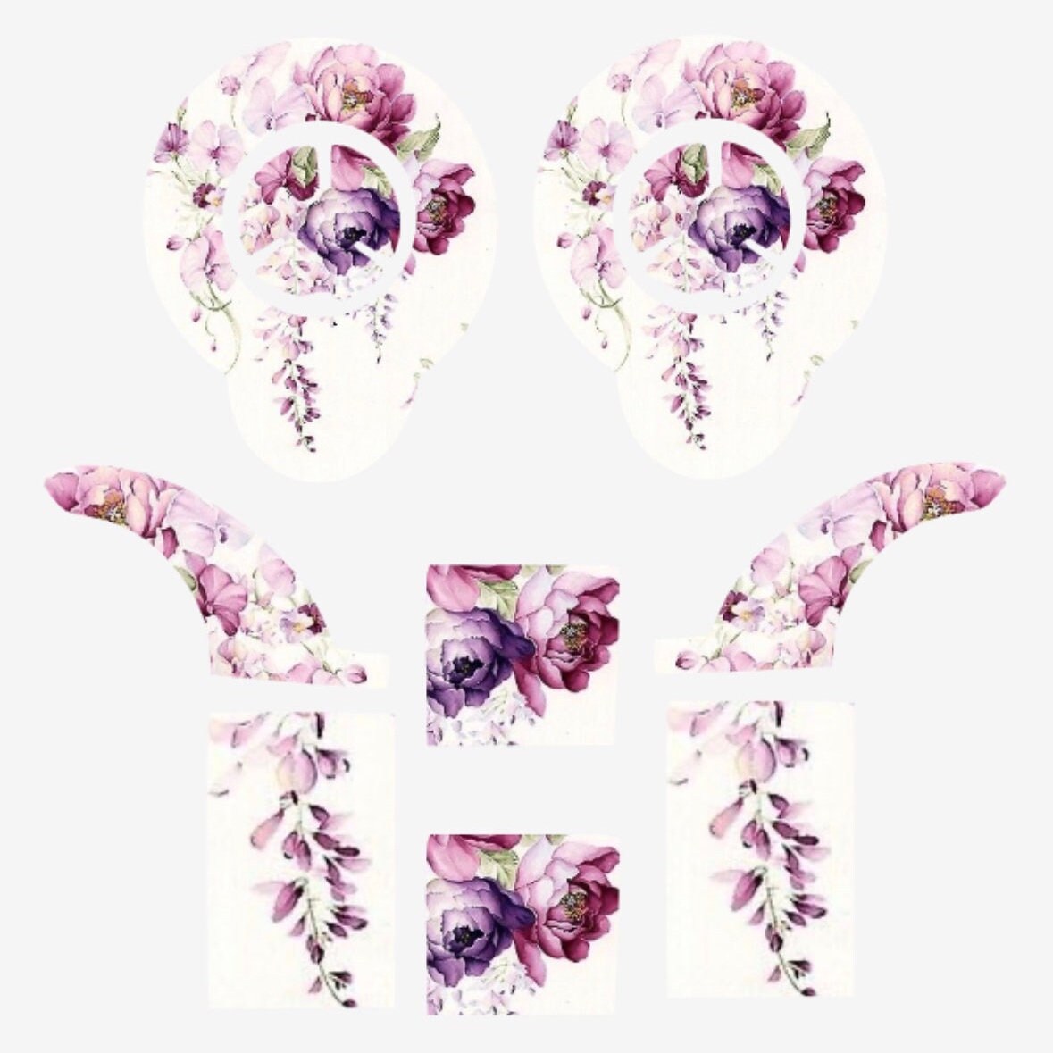 Floral Cochlear Implant Skins for Nucleus 7 and Nucleus 8, Stickers - Etsy