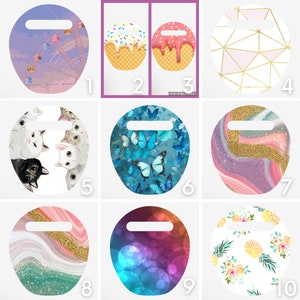 Cochlear Implant Skins for Kanso/Kanso 2 and Osia 2, butterfly, stickers, ice cream, cats, sand