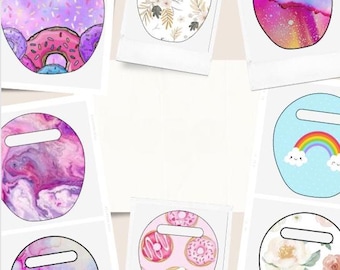 Watercolor Cochlear Implant Stickers