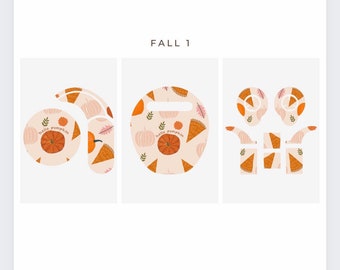 Fall Cochlear Implant Skins for Nucleus 8, Nucleus 7, Kanso 2, Sonnet 2, Osia 2, stickers