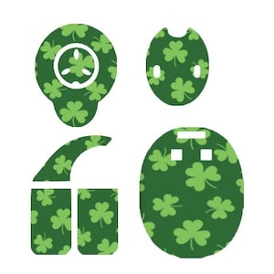 St. Patrick's Day, Klee, Shamrock, irisch Ohrstecker Aufkleber