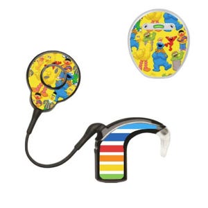 Cochlear Implant Skins for Nucleus 8, Nucleus 7, Osia 2, Kanso 2, Sonnet 2, stickers,
