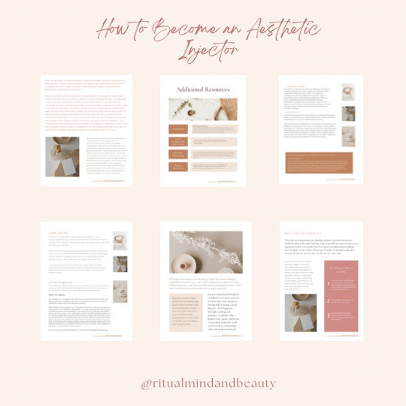 How to an Aesthetic Injector Etsy