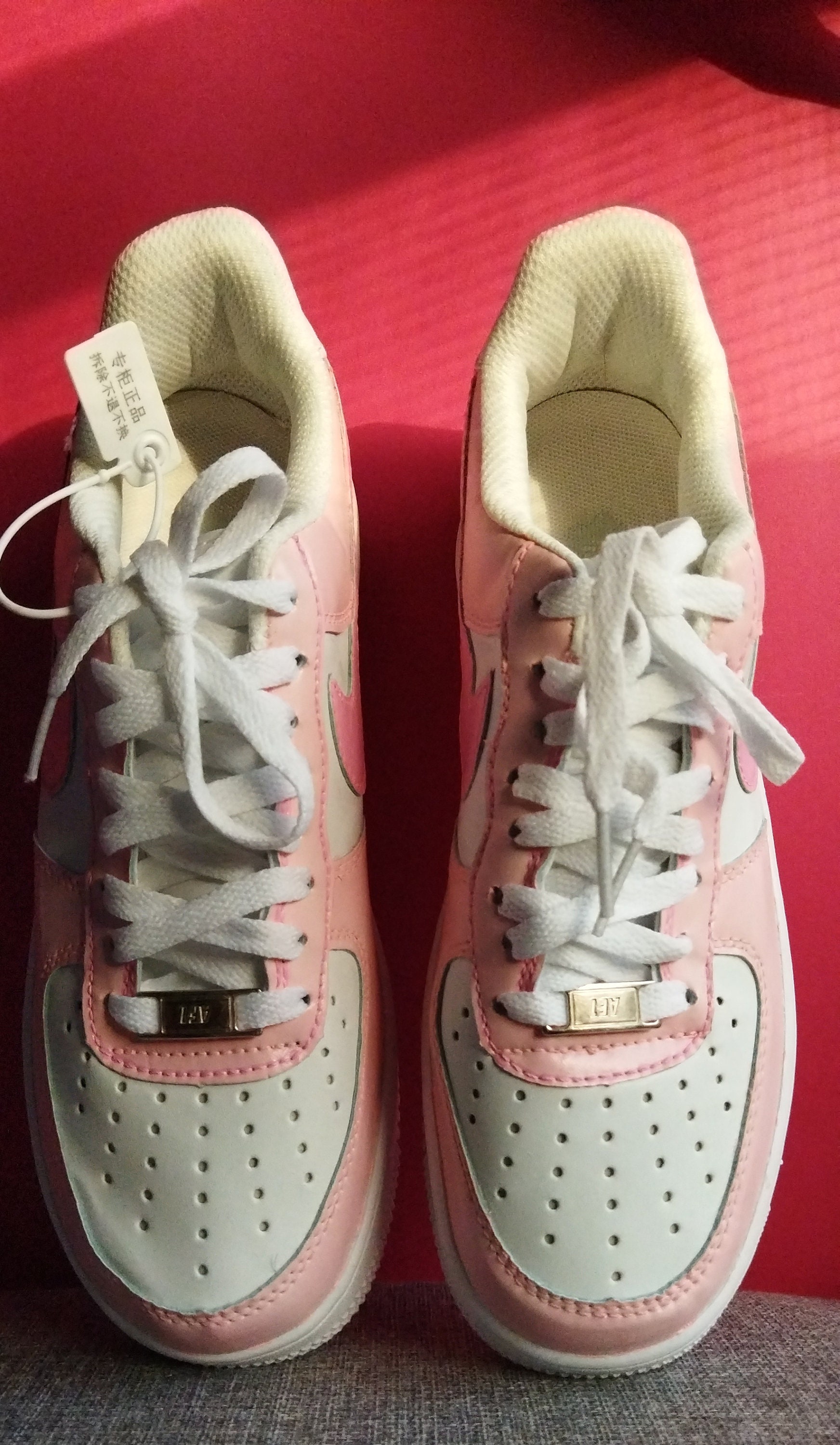 baby pink af1