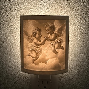 Vintage Angel Night Lamp - Etsy