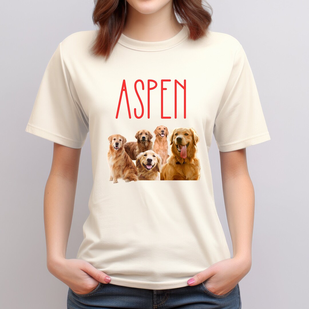 Custom Comfort Dog T Shirt, Personalized Dog T Shirt, Women's