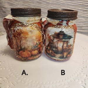 Mason Jars, Decorative Fall Decor