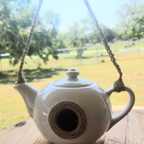 Bird House Teapot