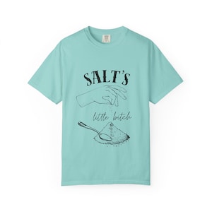 POTS Awareness Garment-Dyed T-shirt, Dysautonomia Tee, Salt Salty Top, Chronic Illness Gift, Spoonie Shirt, Unisex POTS Shirt