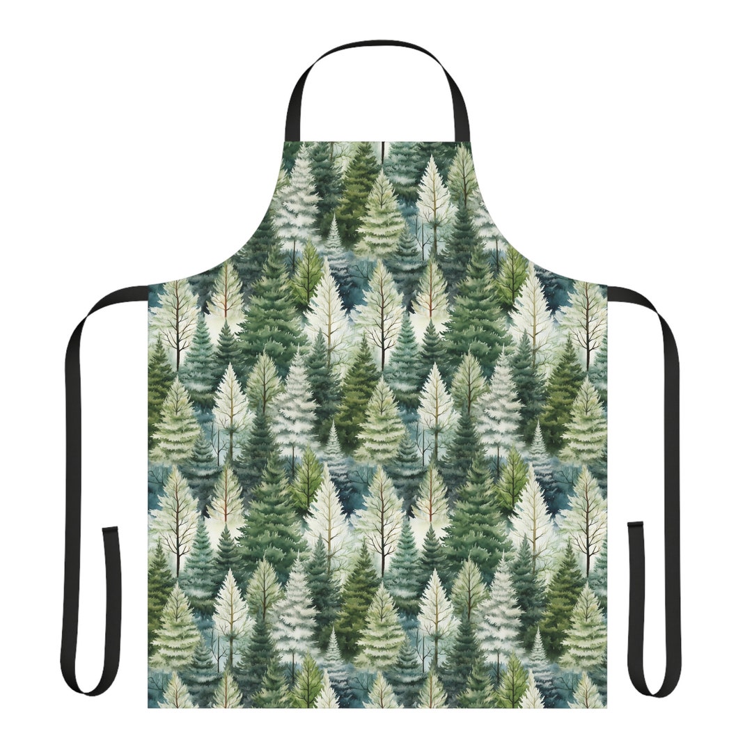 Evergreen Forest Apron - Etsy