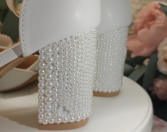 Personalised wedding shoes  (send a shoe)