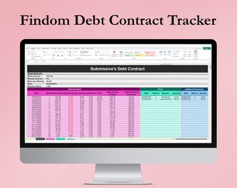 Rastreador de contratos de deuda de Findom
