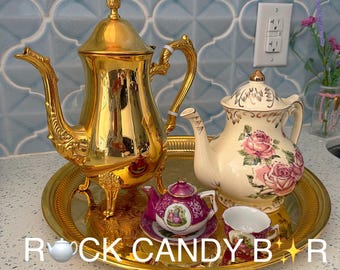 Carrusel de teteras vintage – Encantadoras teteras de colección en todos los estilos – Dulces teteras de cerámica y porcelana ideales para regalar