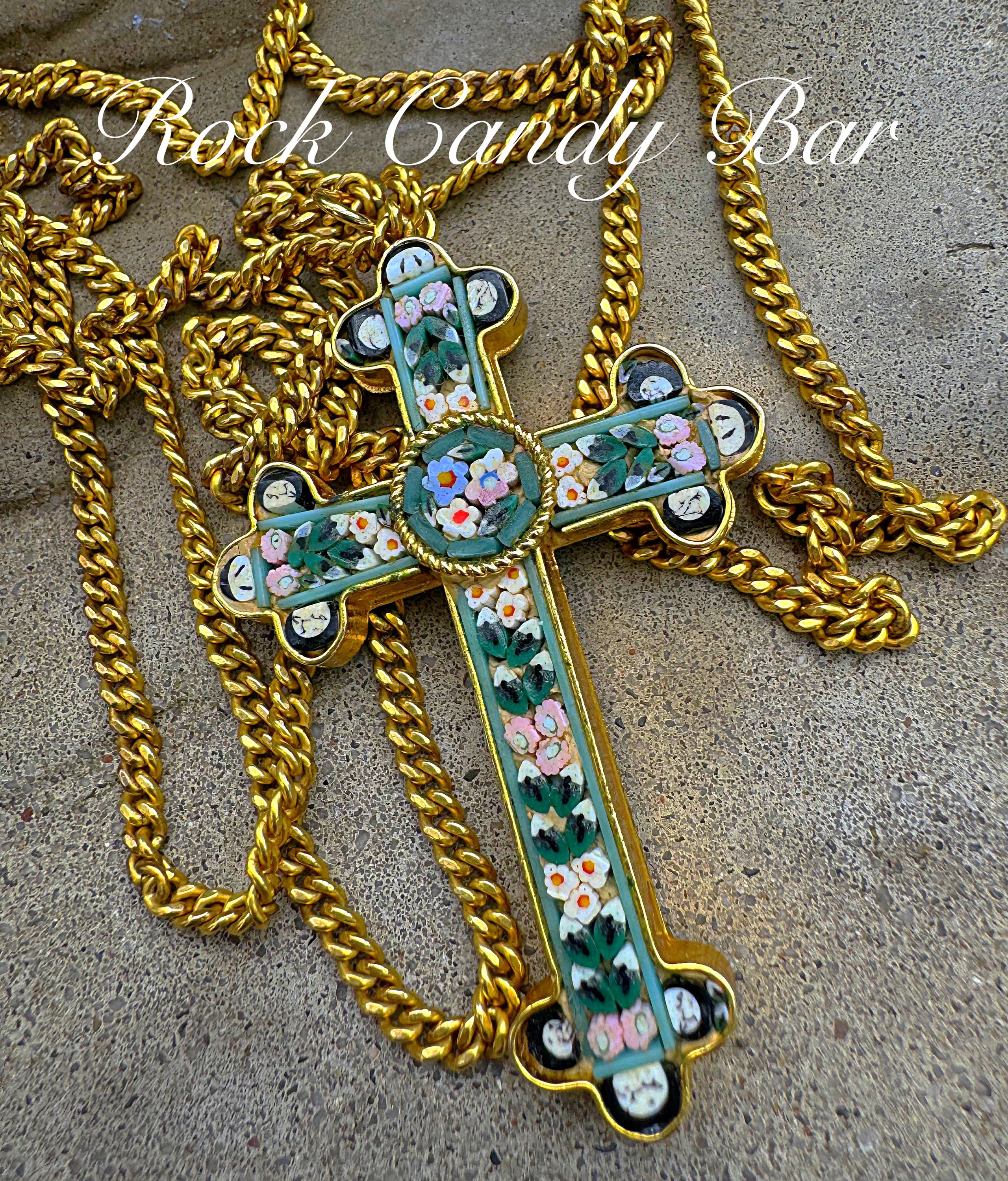 MORELLATO 5601 CIONDOLO １POINT GOLD CROSS MOTIFS NECKRACE il_fullxfull.6200832627_q8of.jpg