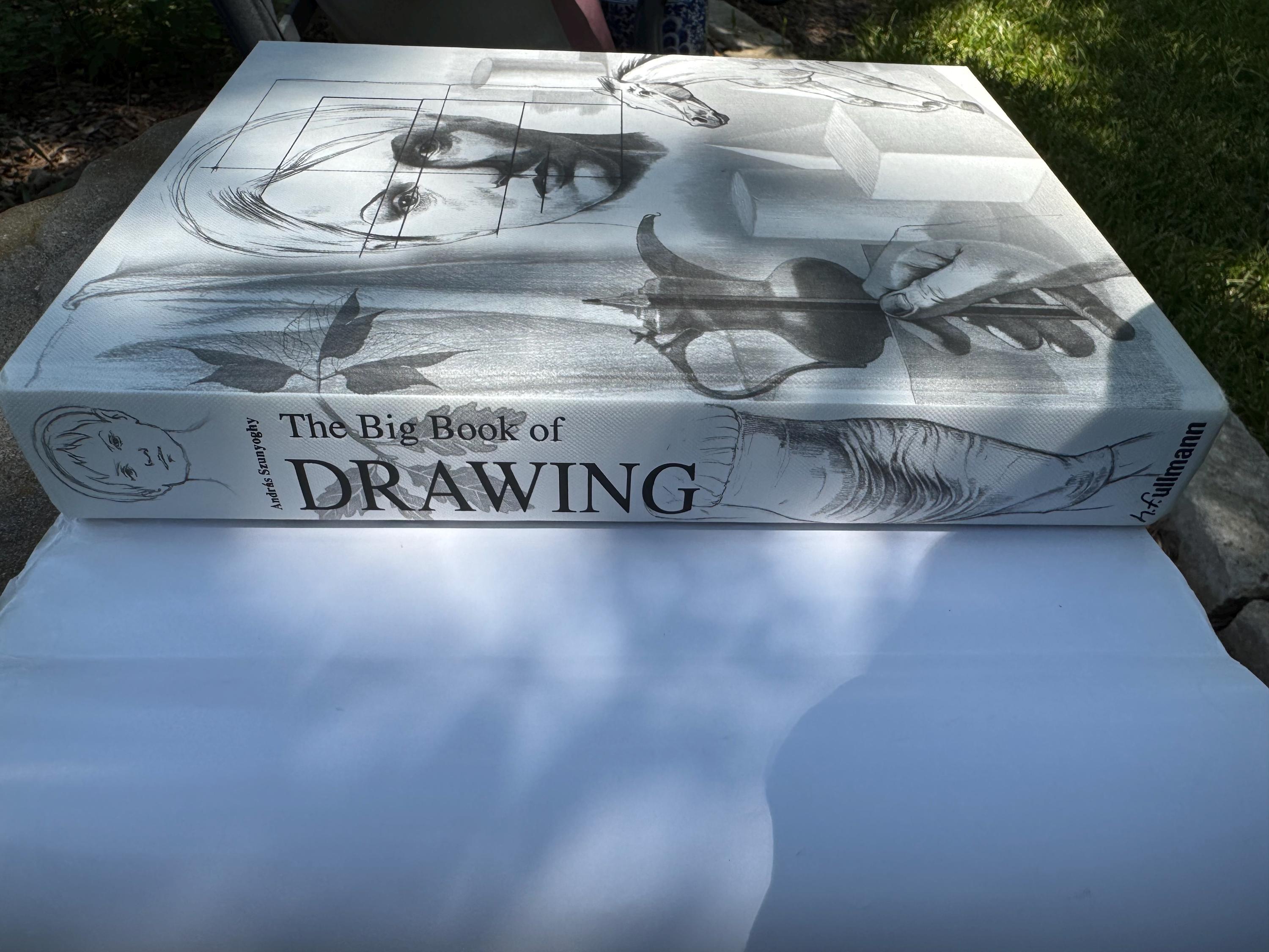 Vintage BIG Drawing Instruction Book – András Szunyoghy, Artistic