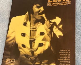 Vintage Elvis Presley Collector's Bundle – 8 Books & Magazines