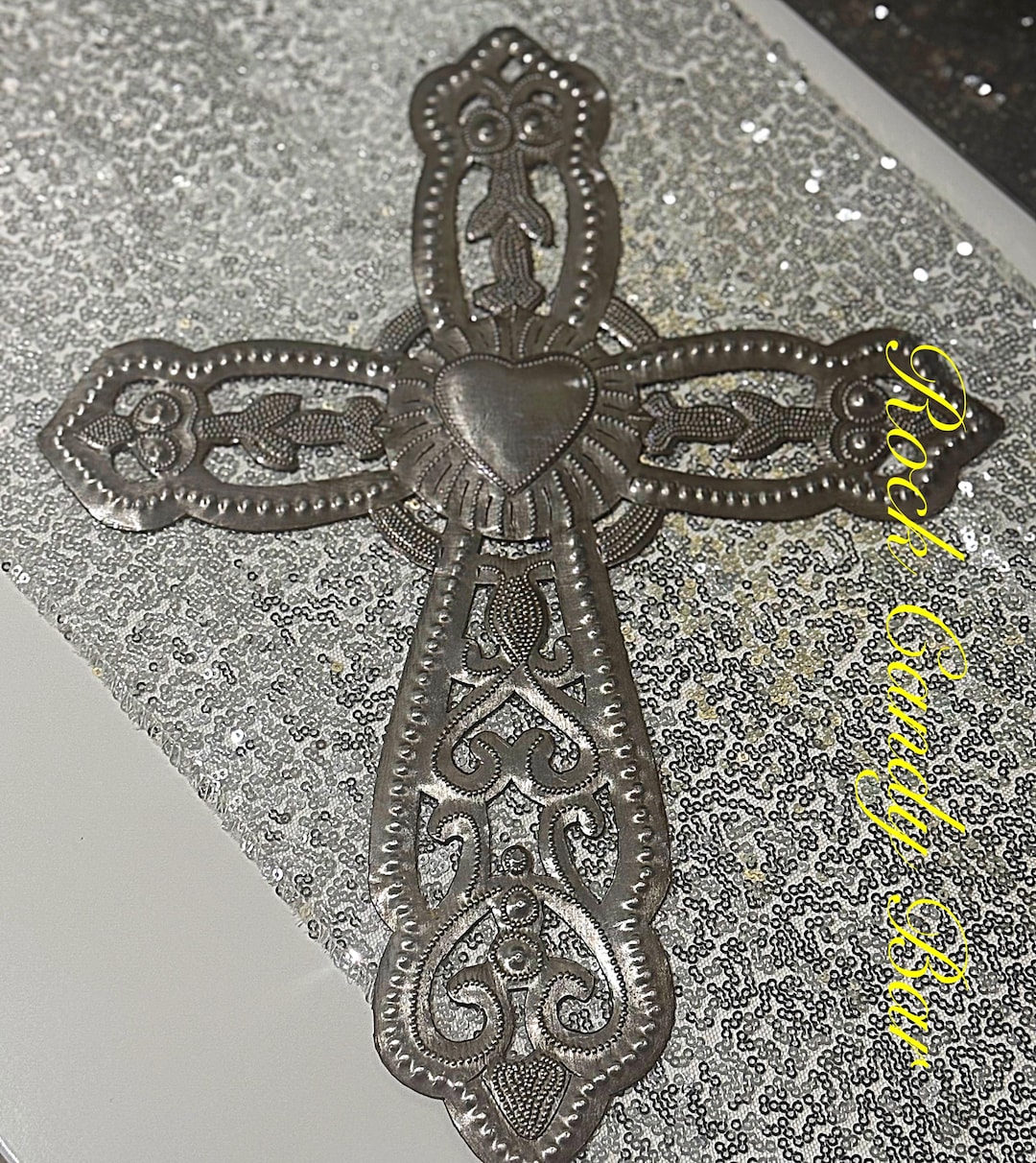 Silver Cross Vintage Silver Metal Wall Cross Vintage Crosses Wall