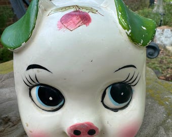 Lucky Pig Dekorkarusell – Antika och vintage handmålade spargrisar