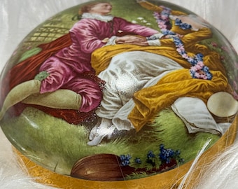 美術品・アンティーク・コレクション フランス リモージュ陶板画 額装