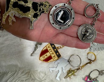 Vintage Novelty Keychain – Fun Collectible, Lucky, Unusual