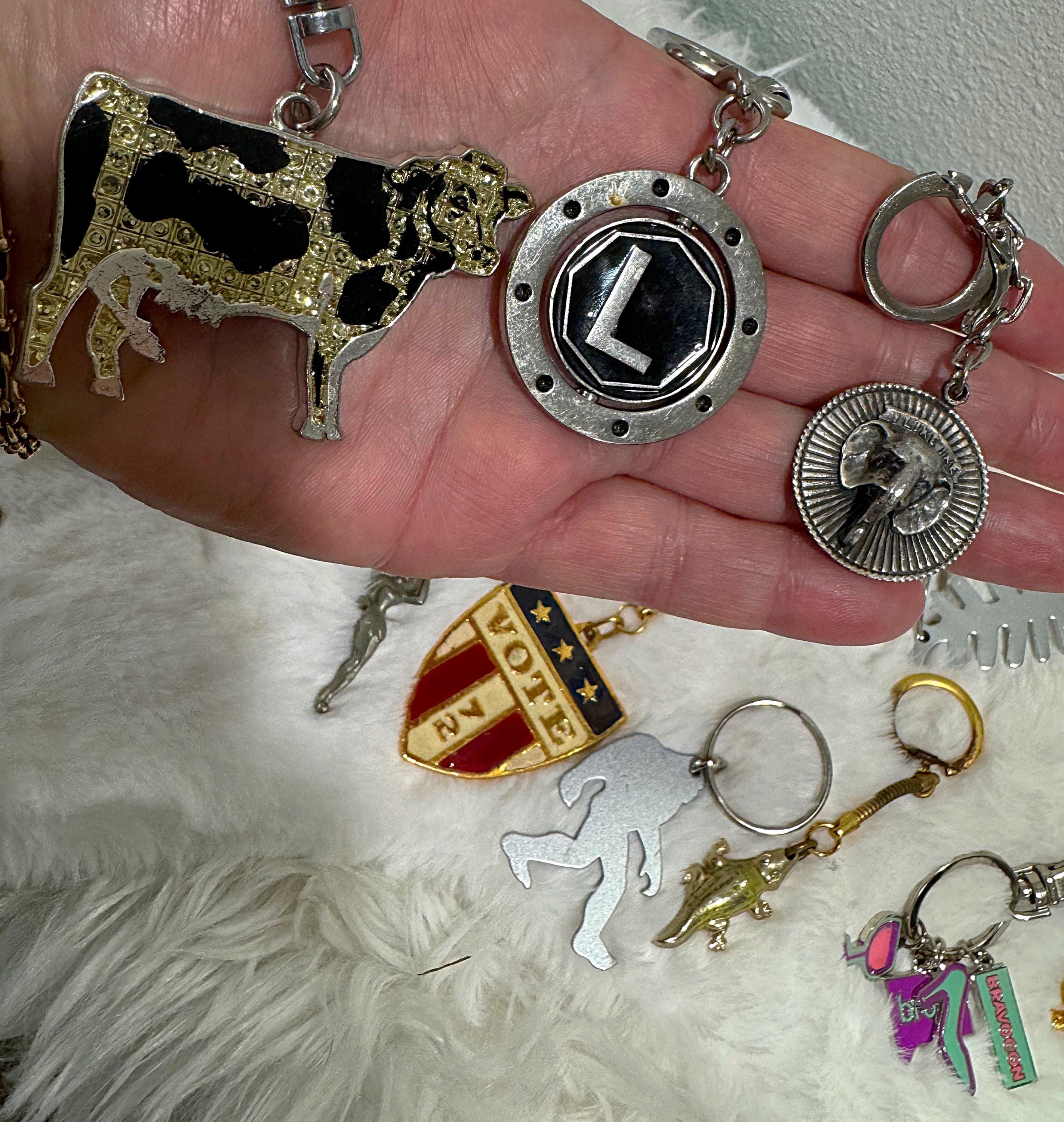Vintage Novelty Keychain – Fun Collectible, Lucky, Unusual