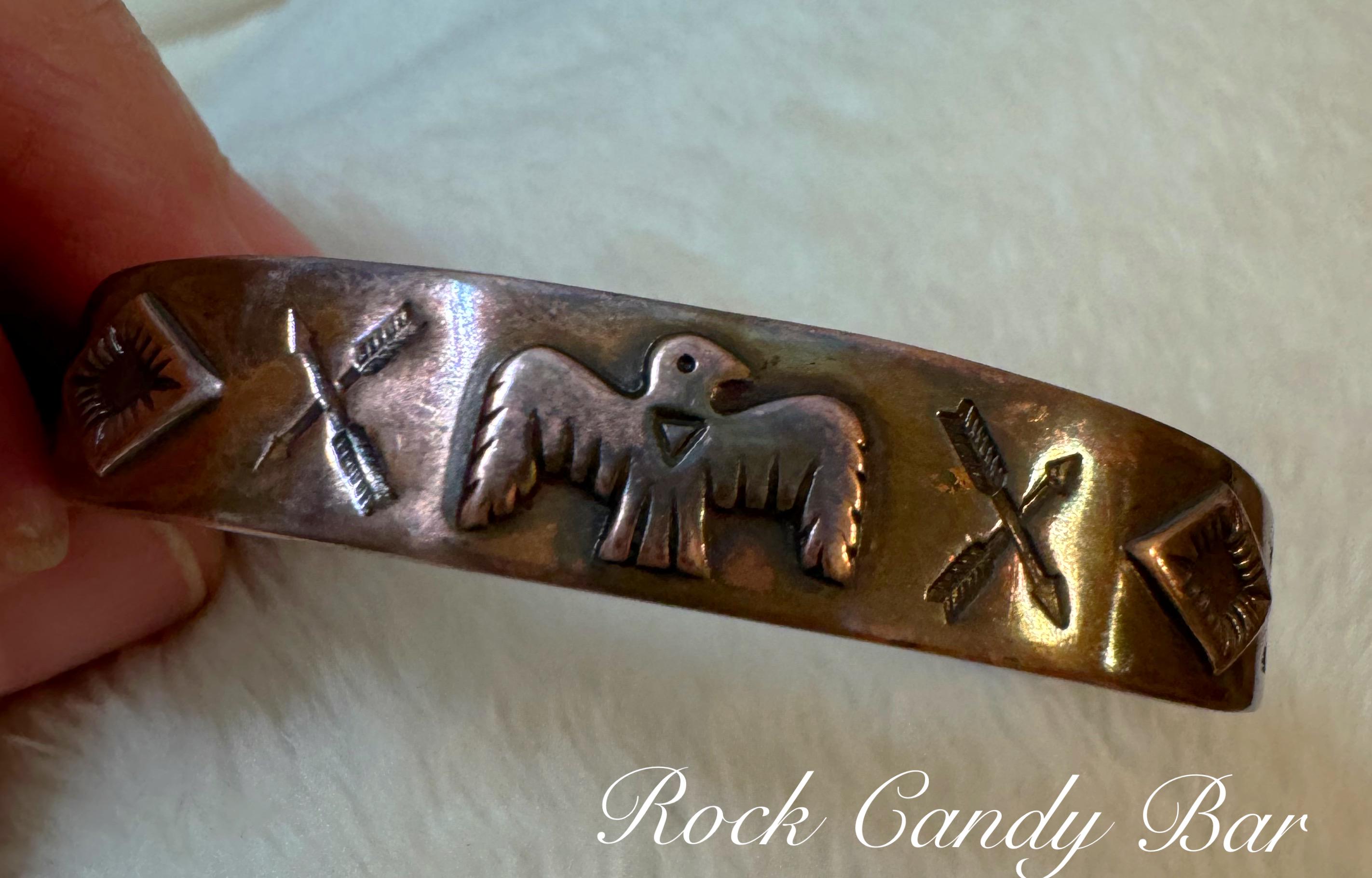 Vintage 1970s Copper Bracelet Collection – Unisex, Adjustable 