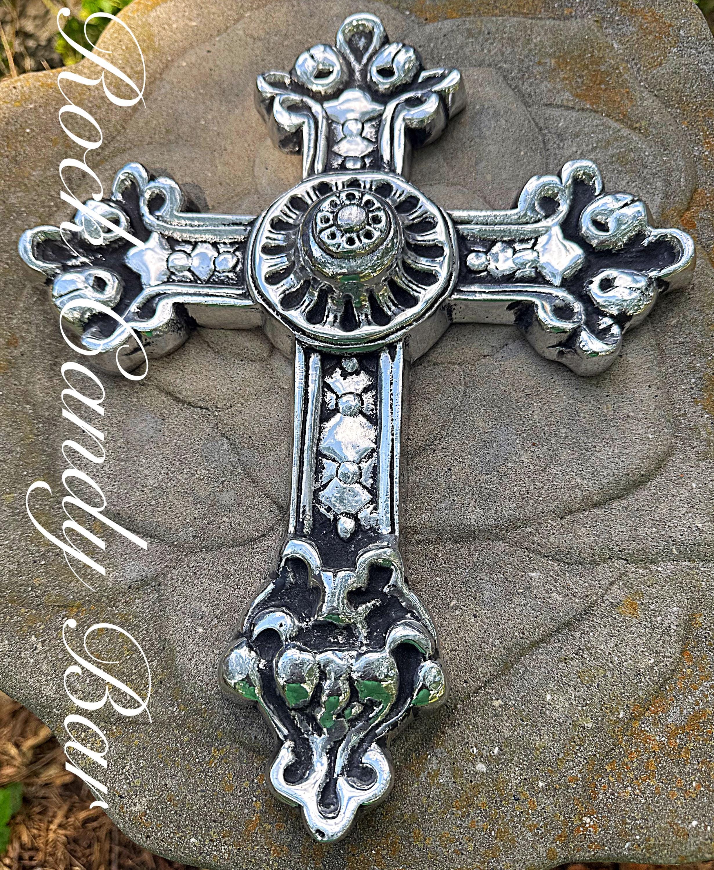 アンティーク 手作り 十字架 シルバー ANTIQUE SILVER CROSS アンティーク 手作り 十字架 シルバー ANTIQUE SILVER CROSS