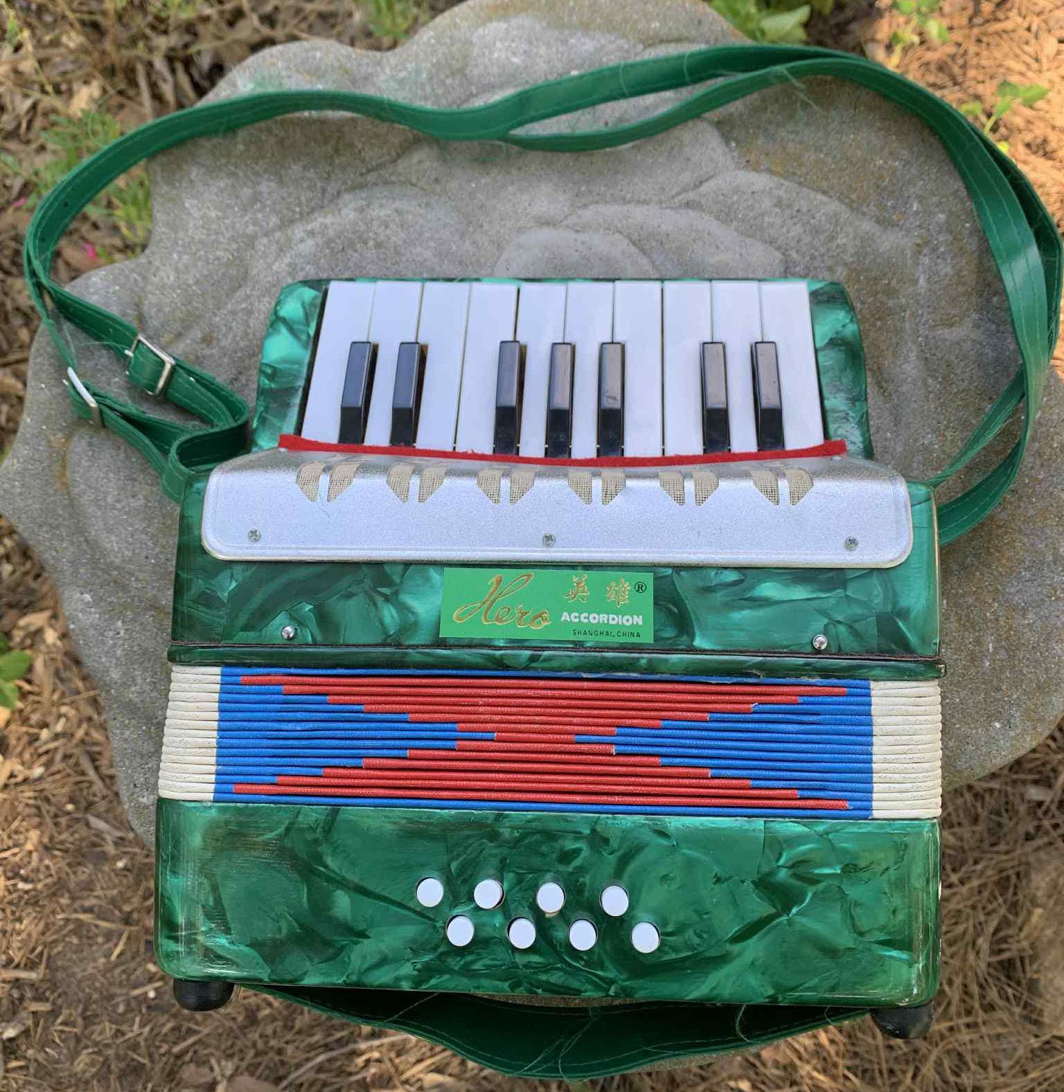 あすなひろし 嵐が丘 1967年ジュニアコンパクト Vintage 1950s Hero Accordion: Marbled Green Squeezebox - Etsy