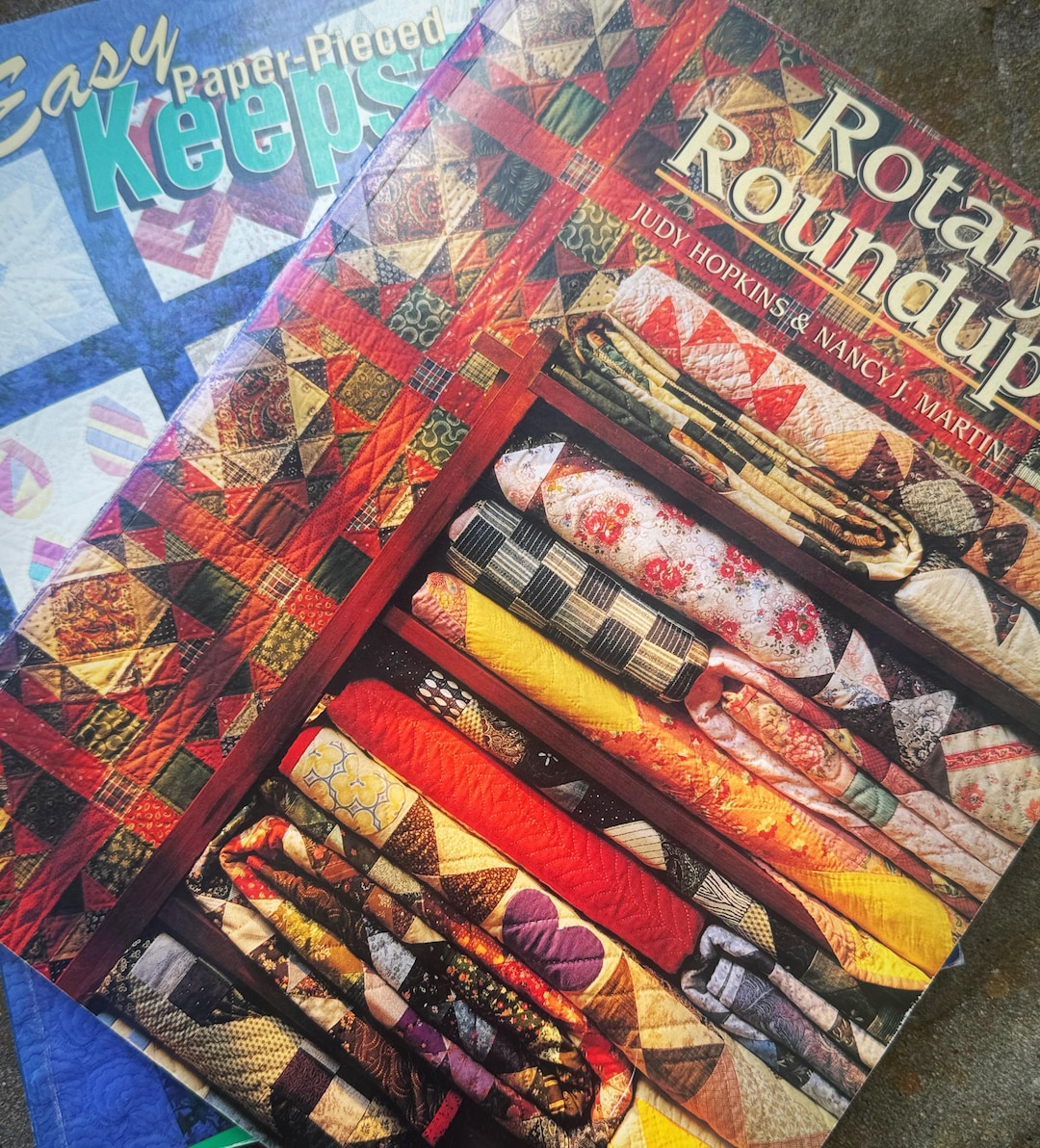 Vintage Quilter’s Book Gift Set – 2 Classic Quilting Books, the Candy ...