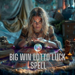 Sort du loto à gros gains | Sort de chance | Gagnez un sort de loterie : débloquez richesse, fortune, prospérité
