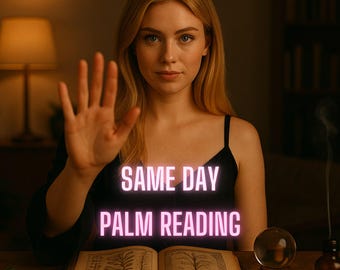 Same Day Palm Reading: Personalized Hand Analysis (PDF Download