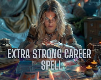 Powerful Career Advancement Spell: Job Manifestation Ritual (Digital Instructions Included )