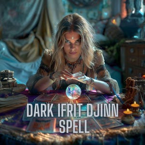 Dark Ifrit Djinn Spell: Unlock Unlimited Power, Desire, Wealth , Protection