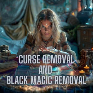 Black Magic Removal, Curse Removal , Hex Removal, Negative Energy Removal, Spell Removal,
