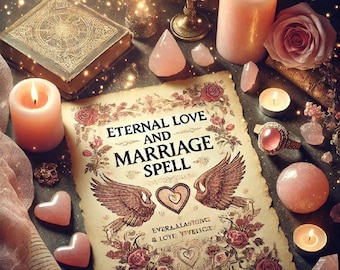 Powerful Marriage Spell: Eternal Love & Proposal Ritual (PDF File Included