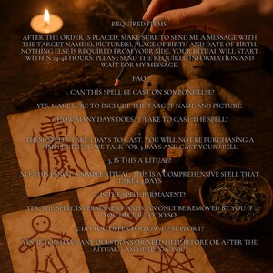Loyalty - Stop Cheating Spell – Faithfulness, Commitment & Relationship Protection Ritual image 2