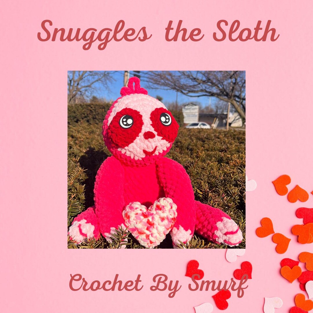 Snuggles the Sloth Crochet Pattern: Beginner Friendly PDF (digital File ...