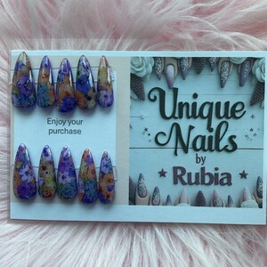 handmade press on nail sets