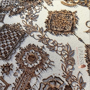 Natural henna canvas