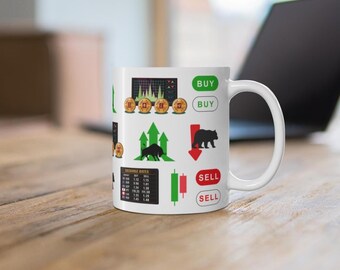 Trading Mug, Gift for Trader
