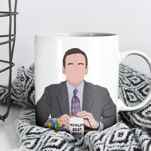 Michael Scott Inspired Mug, The Office TV Show Fan Gift, The Office US, Dunder Mifflin Gift, Funny The Office Michael Scott Quote Mug